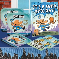 Dog Man Birthday Party Supplies